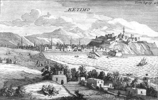 Rethymno, Joseph Pitton de Tournefort (1717)